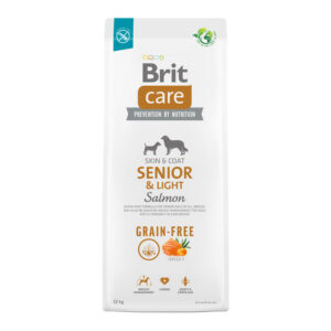 Brit Care Dog Grain Free Senior & Light Salmón 12 Kg.